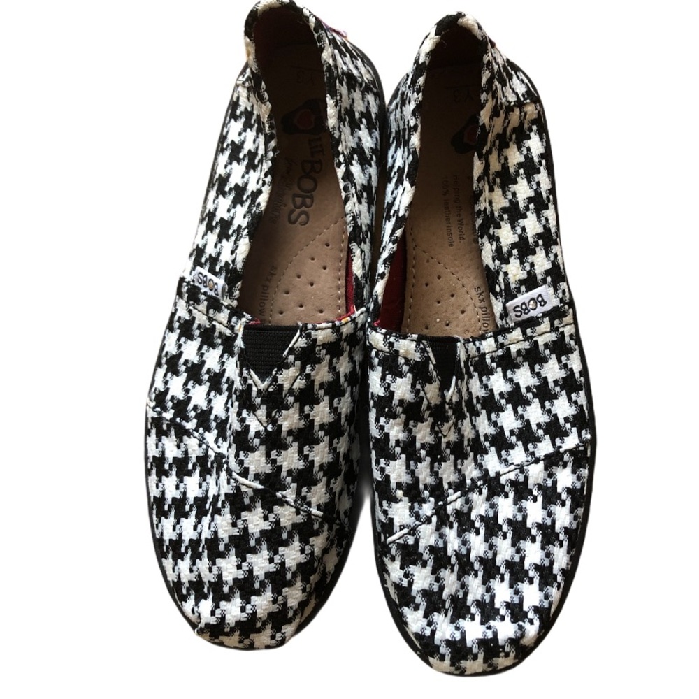 SKECHERS BOBS HOUNDSTOOTH SHOES‎ Y3